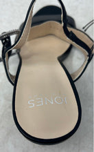 Load image into Gallery viewer, Jones New York Womens Ednon Black Open Toe Block Heel Slingback Sandals Size 9M