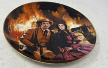 Load image into Gallery viewer, W J George The Burning Of Atlanta Collectible Round Shape Collector Plate