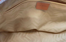 Load image into Gallery viewer, Via Spiga Womens Orange Leather Inner Pocket Double Handle Satchel Handbag