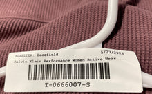 Load image into Gallery viewer, Calvin Klein Performance Womens Brown Stretch Activewear Sports Bra Size Large
