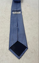 Load image into Gallery viewer, Saks Fifth Avenue Mens Blue Geometric Adjustable Pointed Tie One Size