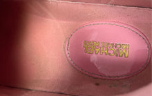 Load image into Gallery viewer, Michael Kors Womens Pink Poppy Logo Embossed Stripe Sneaker Shoes Size 6.5M