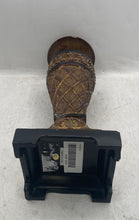 Load image into Gallery viewer, Antique Brown Ornate Pedestal-Style Decorative Candle Holder