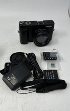 Load image into Gallery viewer, 4K Black 16X Zoom 52mm UV Lens Digital Camera With Accessories Not Tested
