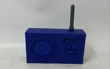 Load image into Gallery viewer, Lexon Tykho 3 Blue Portable Bluetooth Speaker Star Quest 2000 Radio Untested