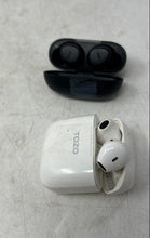 Load image into Gallery viewer, Lot Of 2 Pcs Tozo Black White Wireless In-Ear Earbuds With Case Not Tested