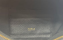 Load image into Gallery viewer, Authentic Furla Womens Black Adjustable Strap Leather Belt Bag Stained