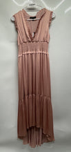 Load image into Gallery viewer, Banana Republic Womens Rose Pink Sleeveless V-Neck Tiered Maxi Dress Sz 4 w/ Tag