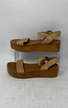 Load image into Gallery viewer, American Eagle Outfitters Womens Brown Open Toe Platform Sandals Size 7