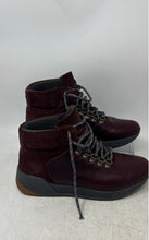Load image into Gallery viewer, Timberland Womens Kiri Up A1ZFW Burgundy Waterproof Hiking Boots Size 6.5