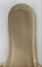Load image into Gallery viewer, Authentic Tory Burch Womens Cream Leather Slide Sandals Size 8.5M Damaged