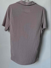 Load image into Gallery viewer, Alfani Mens Purple Short Sleeve Collared Regular Fit Stretch Polo Shirt Size M