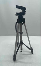 Load image into Gallery viewer, Ambico Black Gray Adjustable Height Quick Release Tripod With Pan Tilt Head