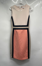 Load image into Gallery viewer, Calvin Klein Womens Multicolor Colorblock Sleeveless Sheath Dress Size 10