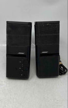 Load image into Gallery viewer, 2 Pcs Bose MediaMate Black Wired No Power Adapter Computer Speaker Set No Tested