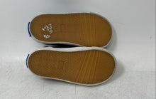 Load image into Gallery viewer, Keds Kids Ella White Blue Leather Hook & Loop Mary Jane Sneaker Shoes Size 5.5M