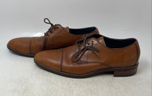 Load image into Gallery viewer, Cole Haan Mens Brown Leather Cap Toe Lace-Up Derby Dress Shoes Size 10.5
