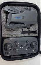 Load image into Gallery viewer, Black Remote Control Mini Foldable Drone With Camera In Case Untested