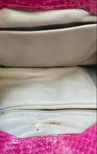 Load image into Gallery viewer, Buddel Womens Pink Inner Pockets Adjustable Strap Crossbody Shoulder Handbag