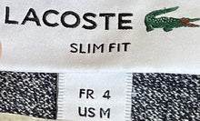 Load image into Gallery viewer, Lacoste Mens Gray Heather Cotton Short Sleeve Slim-Fit Golf Polo Shirt Size M