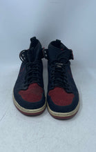 Load image into Gallery viewer, Nike Mens Jordan 1 Retro Ultra High 844700-001 Black Red Sneaker Shoes Size 10.5
