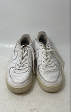 Load image into Gallery viewer, Nike Kids Air Force 1 Low White Lace-Up Low Top Sneaker Shoes Size 4.5Y