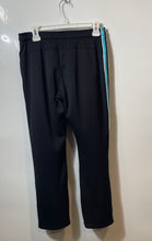 Load image into Gallery viewer, Made For Life Womens Black Turquoise Welt Pocket Drawstring Track Pants Size S