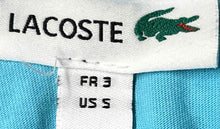 Load image into Gallery viewer, Lacoste Mens Light Blue Cotton Crew-Neck Short Sleeve Pullover Shirt Size 5