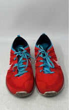 Load image into Gallery viewer, Nike Womens Flyknit One+ 554888-616 Red Low Top Lace-Up Sneaker Shoes Size 8