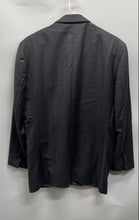 Load image into Gallery viewer, Pavone Mens Dark Gray Striped Long Sleeve Notch Lapel Three-Button Blazer Sz 40S
