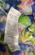 Load image into Gallery viewer, DKNY Womens Multicolor Abstract Print Sleeveless V-Neck Blouse Top Size XS