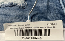 Load image into Gallery viewer, American Eagle Outfitters Womens Blue Distressed Ripped Skinny Leg Jeans Size 2R