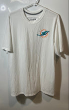 Load image into Gallery viewer, Nike Mens White Dri-Fit Miami Dolphin Football-NFL Pullover T-Shirt Size L