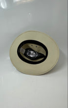 Load image into Gallery viewer, Tombstone Mens Beige Explorer Straw At The Head Of The World! Cowboy Hat Size S