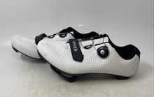 Load image into Gallery viewer, Speed Unisex White Black Drawstring 3 Bolt Low Top Cycling Shoes Size EUR 43