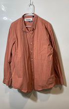 Load image into Gallery viewer, Izod Mens Red Long Sleeve Collared Regular Fit Button-Up Shirt Size XL