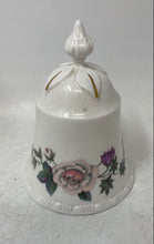 Load image into Gallery viewer, Antique Royal Grafton For The Danbury Mint Multicolor Porcelain Christmas Bell