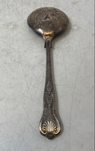 Load image into Gallery viewer, Vintage Sheffield England Silver-Tone Kings Pattern Handle Berry Serving Spoon