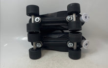 Load image into Gallery viewer, Vintage Chicago Bullet Mens Black Leather Lace-Up Quad Roller Skates Size 11