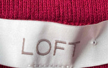 Load image into Gallery viewer, Loft Womens Red Long Sleeve Regular Fit Off The Shoulder Blouse Top Size XS