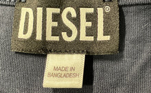 Load image into Gallery viewer, Diesel Mens Blue Logo Print Cotton Short Sleeve Crew Neck T-Shirt Size M