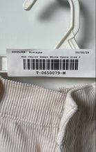 Load image into Gallery viewer, Ann Taylor Womens White Corduroy Light Wash The Easy Straight Leg Jeans Size 2