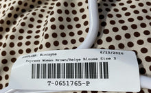 Load image into Gallery viewer, Express Womens Brown Beige Stretch Sleeveless Round Neck Blouse Top Size Small