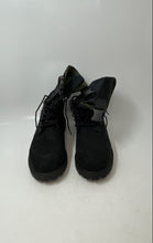 Load image into Gallery viewer, Timberland Mens 6 Inch Premium Black Round Toe Lace-Up Combat Boots Size 5