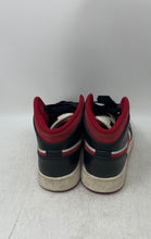 Load image into Gallery viewer, Nike Kids Air Jordan 1 Mid DJ4695-122 White Red Black Sneaker Shoes Size 5.5Y