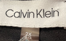 Load image into Gallery viewer, Calvin Klein Womens Black Sleeveless Round Neck Pullover Blouse Top Size 2X
