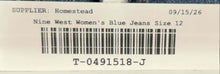 Load image into Gallery viewer, Nine West Womens Blue Denim Medium Wash Regular Fit Chrystie Capri Jeans Size 12