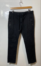 Load image into Gallery viewer, Authentic Dolce & Gabbana Mens Black Straight Leg Trouser Pants Size EUR 44