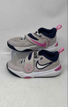 Load image into Gallery viewer, Nike Unisex Kids Team Hustle D11 SE Gray Lace-Up Sneaker Shoes Size 2Y