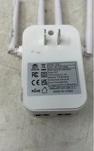 Load image into Gallery viewer, OurLife Model ZJQ-1 White Four Antenna Dual Ethernet Wi-Fi Repeater Not Tested